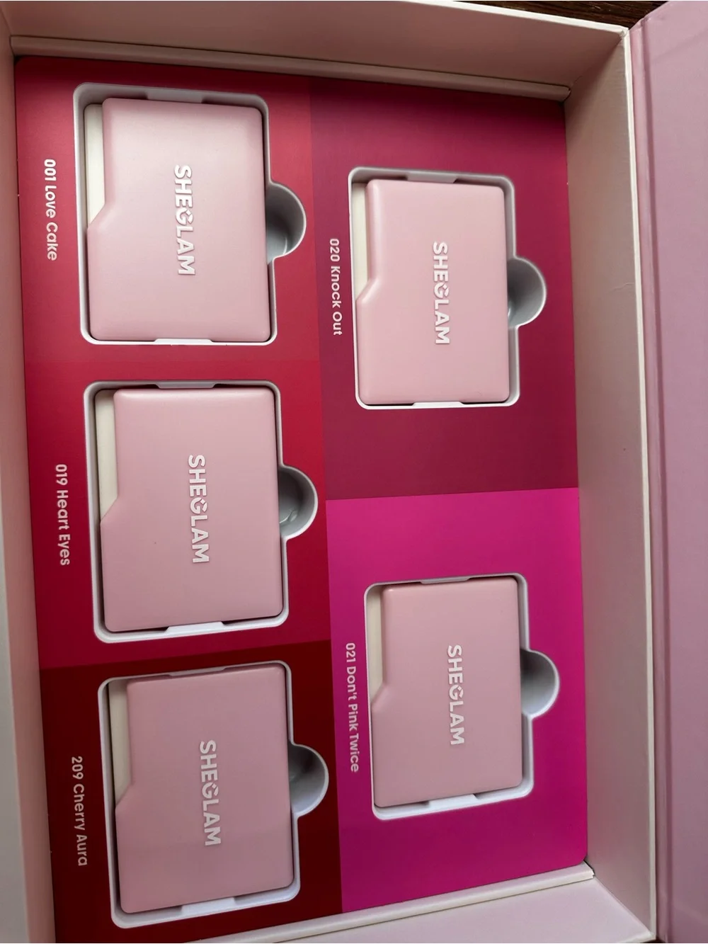 SHEGLAM Pink Eyeshadow Set — Soft Pink Shades Palette